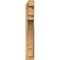 Ekena Millwork Merced Block Smooth Outlooker, Western Red Cedar, 5 1/2"W x 24"D x 36"H OUT06X24X36MRC05SWR - alternate 2